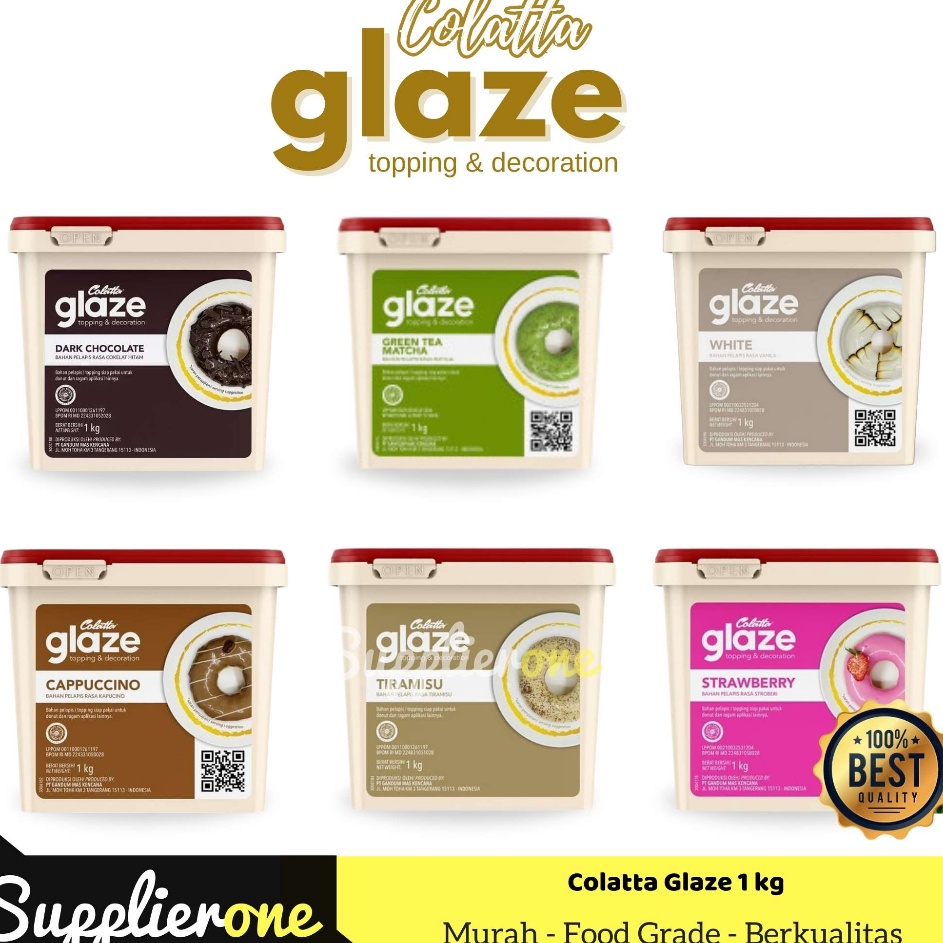 

Terkini Colatta Glaze / Selai Dark Cokelat 1kg / Selai Tiramisu 1kg / Selai Roti / Topping Selai Colatta Glaze ➼➳✿✯
