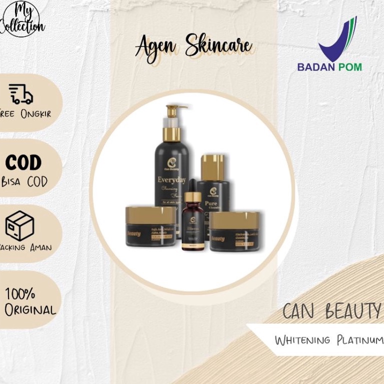[★L83] CAN BEAUTY kemasan terbaru (SEPAKET & ECER BERLIMPAH) 100% ORi Top Discount