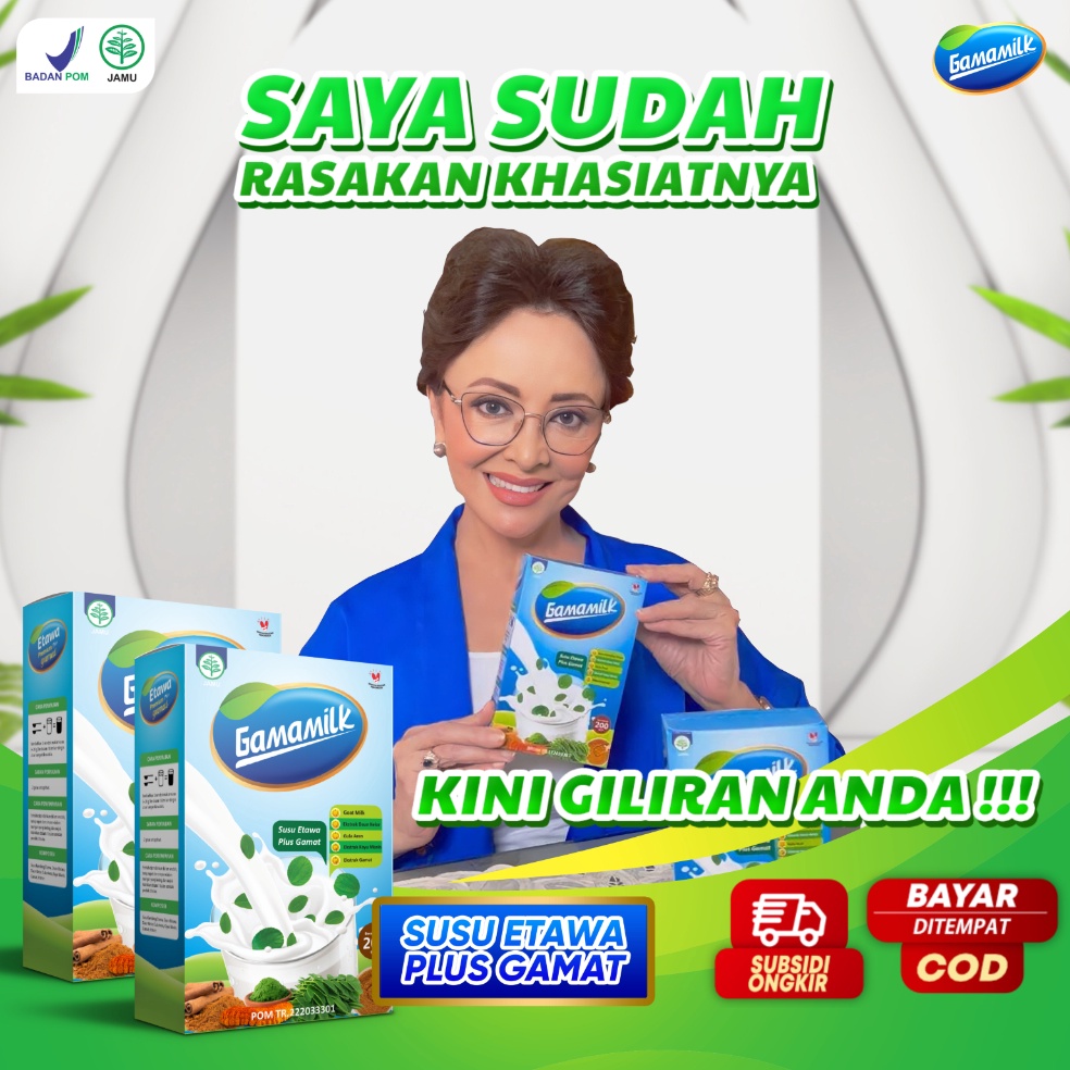 

[✱K7➢] GAMAMILK ORIGINAL- Susu Etawa Solusi Rematik dan Asam Urat [214]
