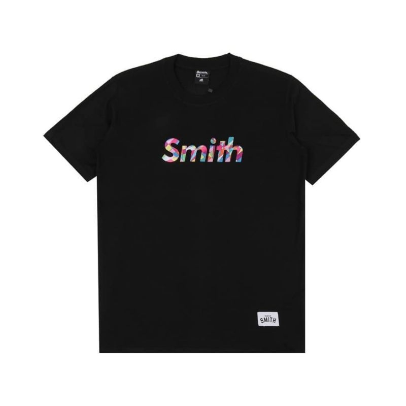 House of Smith Tshirt Blosom Black catton