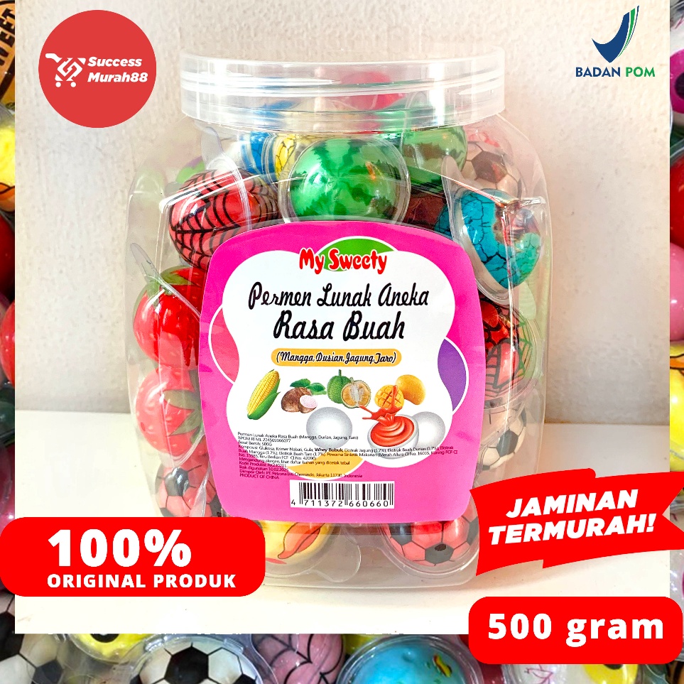 

Terkini PERMEN LUNAK 50PCS VIRAL TIKTOK MY SWEETY ANEKA RASA BUAH ➙➼✦❃