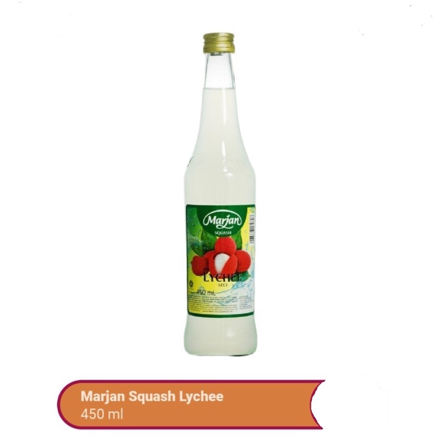 

B33st Product SIRUP LECI MARJAN SQUASH 450ML LYCHEE SYRUP Weekday