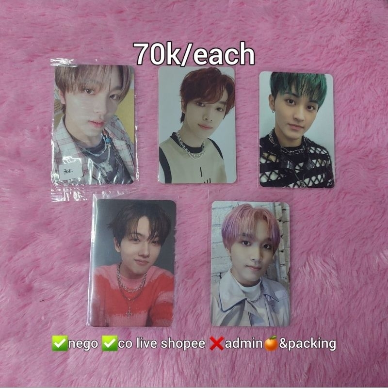 pc selca deco sticker hotsa haechan sungchan resonance reso pt.2 departure poca luggage Mark photoca