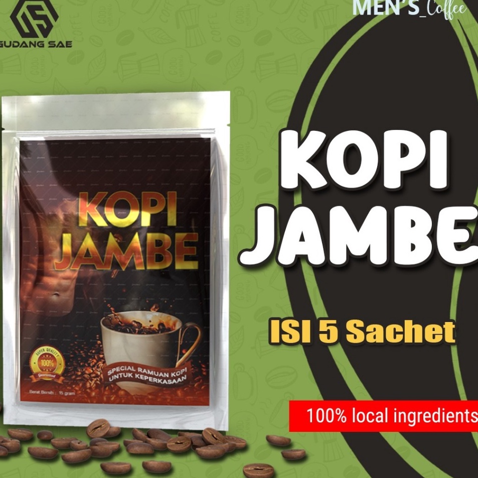 

➜Model Baru❊ Kopi Lanang Jambe Greng Robusta Untuk Vitalitas Kuat Gairah Seksualitas Dan Kejantanan Pria Tahan Lama Extra Herbal Gingseng Pinang bukan soloco gatotkoco P99 ➢