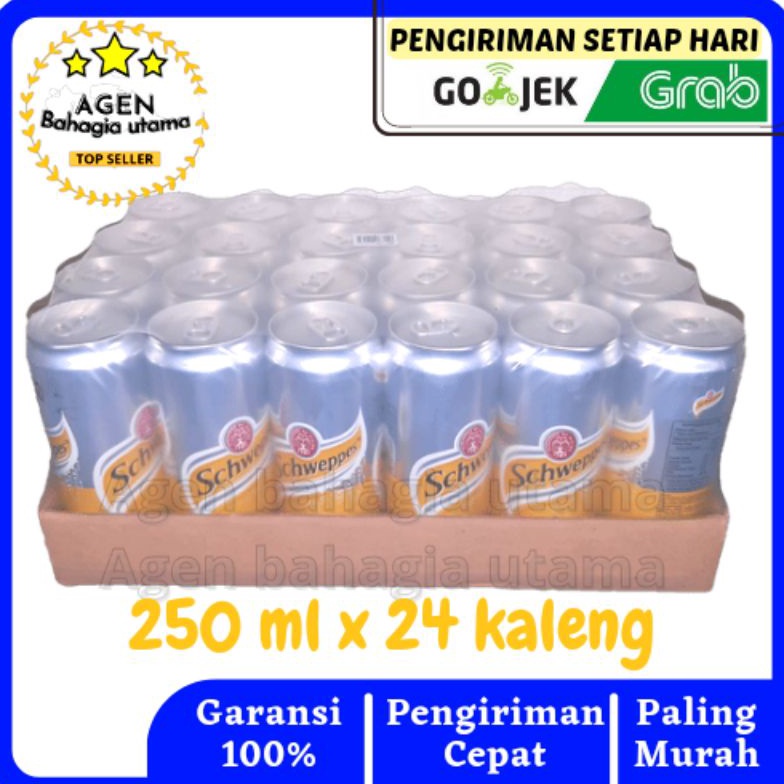 

[✲R73➢] Schweppes Tonic Water 250ML 1 karton (24can) [88]