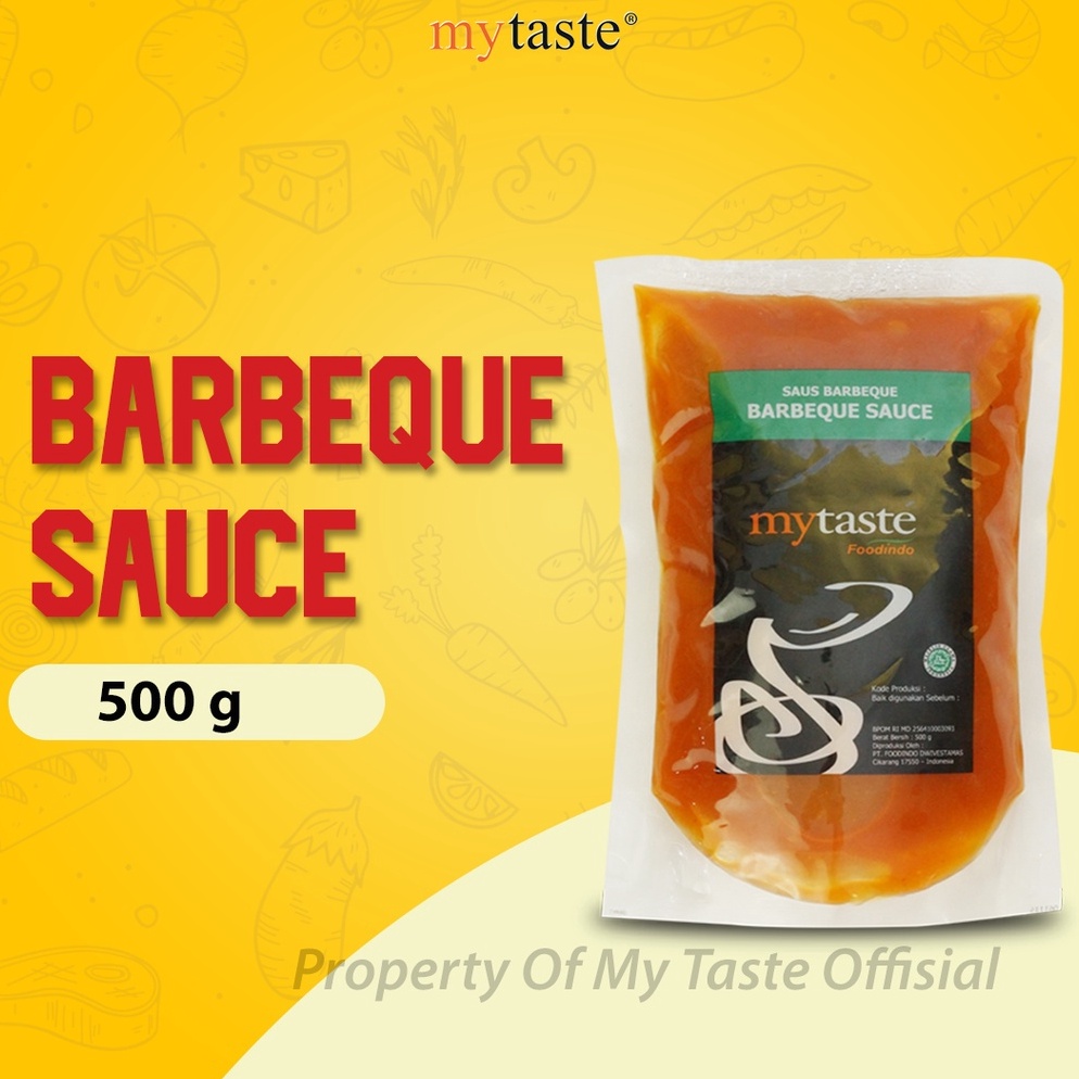 

[❇Q23➤] My Taste Barbeque Sauce 500gr Saus Barbeque Original Saos BBQ Bumbu Barbeque Daging Grill Bakar Ayo Beli
