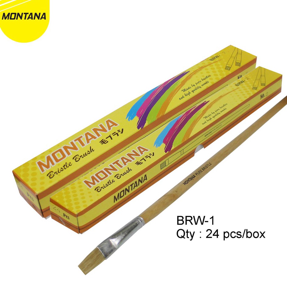

[KODE 8GFQB] MurahMurahATK Brush / Kuas Cat Air / Lukis / Acrylic Montana BRW-1
