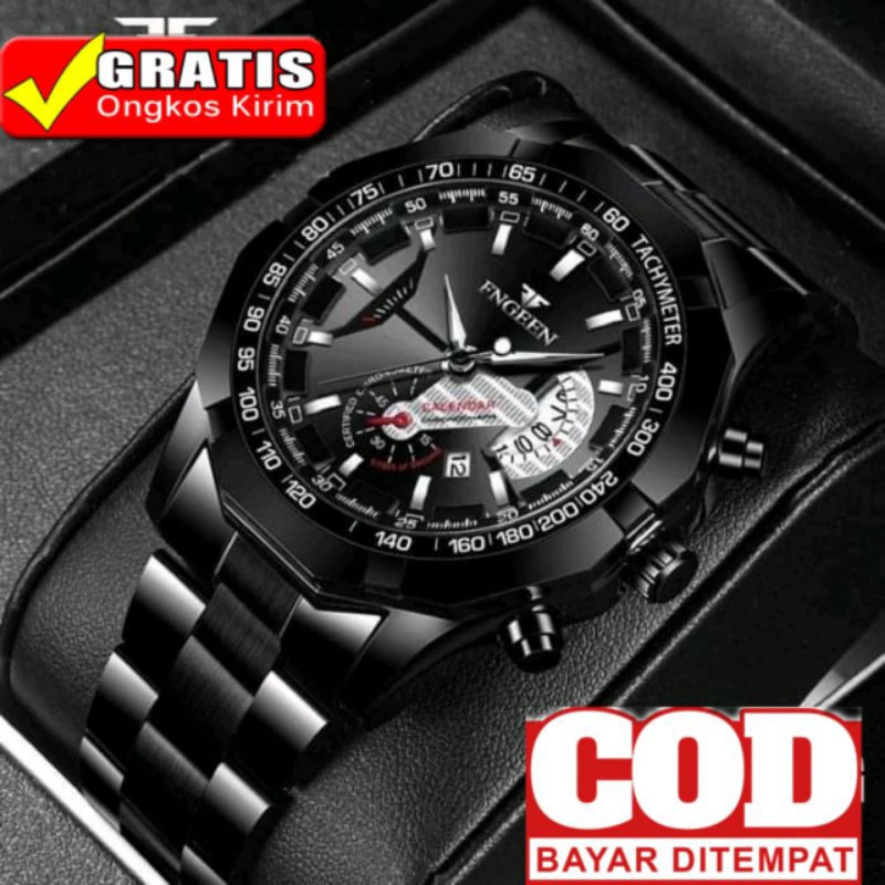 FNGEEN jam pria original tahan air waterrasist s001