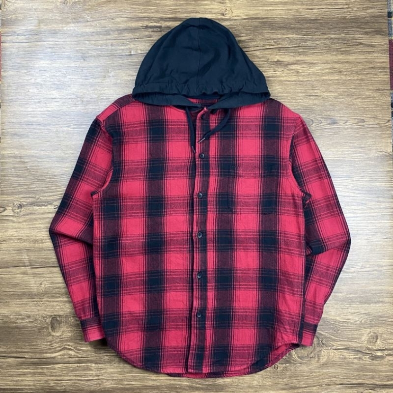 flannel hoodie veterano