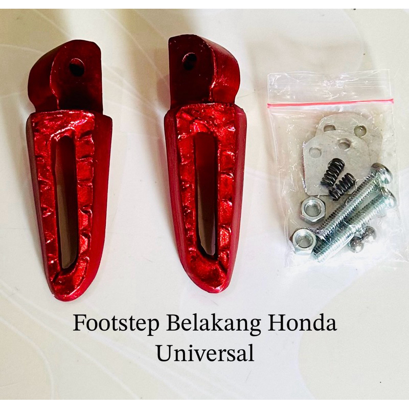 Footstep pustep Belakang Variasi Honda Universal Model Vario Merah