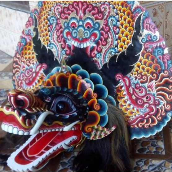 PROMO Barongan anak barongan barongan murah jaranan kediri Terbaru barongan spon devil Mainan anak B