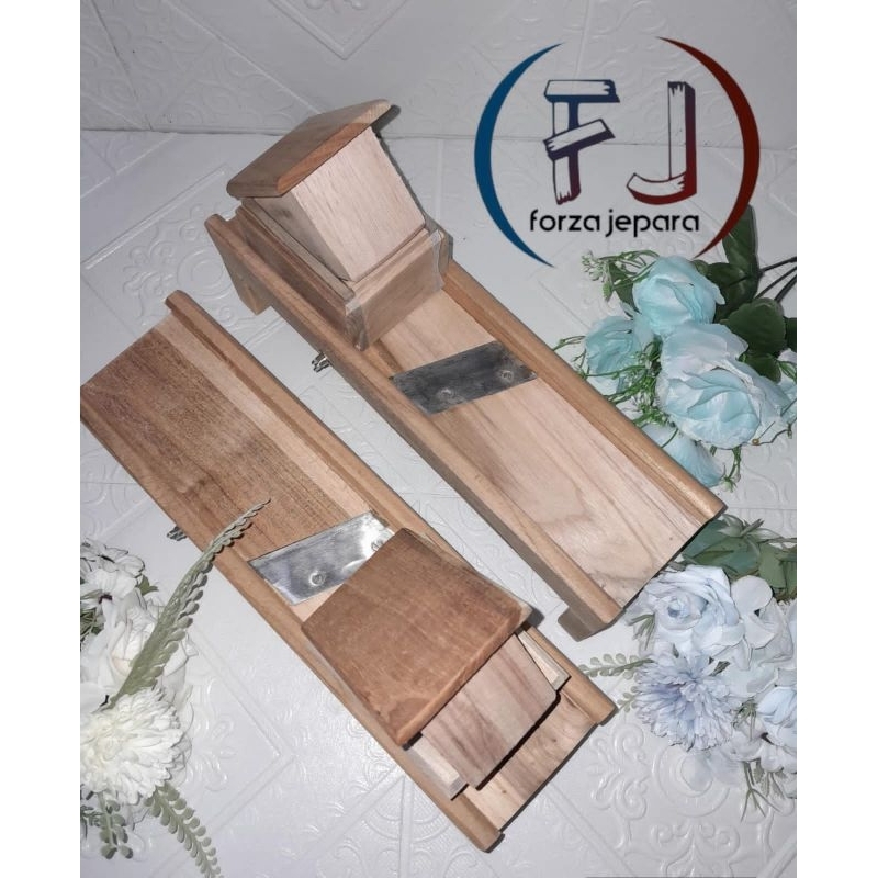 ASLI...PENGIRIS SERBAGUNA KAYU JATI # PENGIRIS KAYU JATI # PENGIRIS BAWANG MERAH