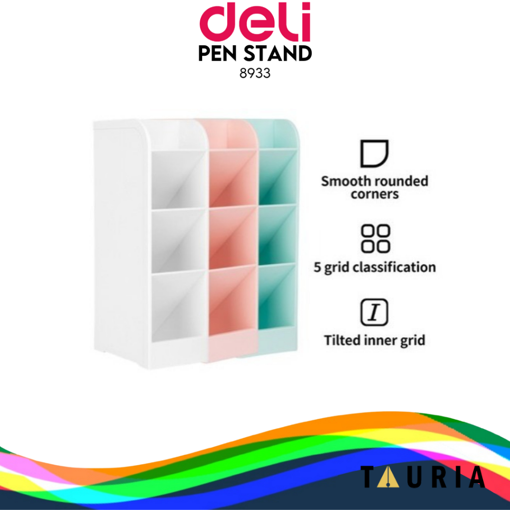 

PEN HOLDER / TEMPAT PENSIL MEJA / PEN STAND DELI 8933