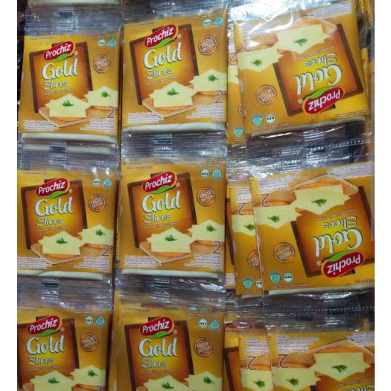 

[KODE PRODUK CALHS6937] Keju prochiz slice gold
