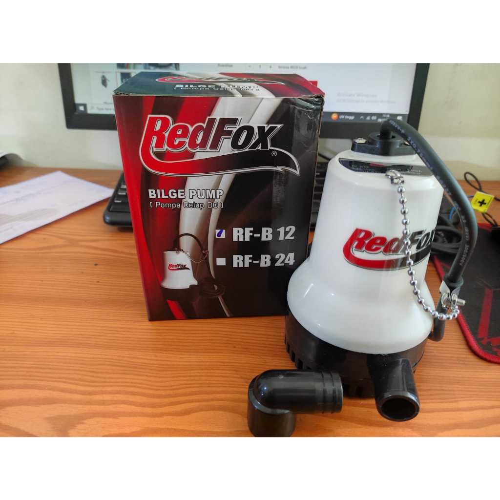 Pompa Celup DC 12V Redfox RF-B12 Pompa Celup Air DC 12V - Kolam Submersible