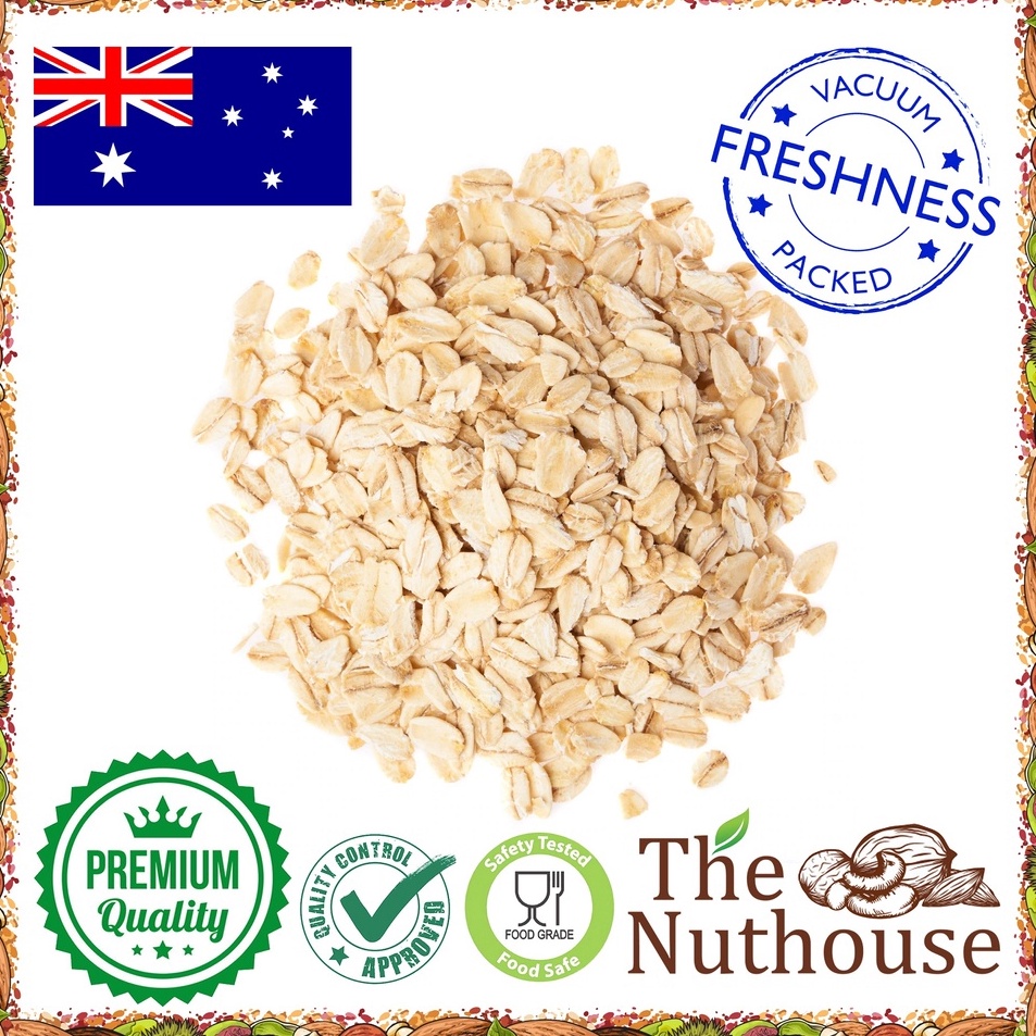 

[KODE PRODUK IRYOS9551] 1kg Regular Rolled / Instant Oat [Gandum Utuh Kasar / Instan Oatmeal]