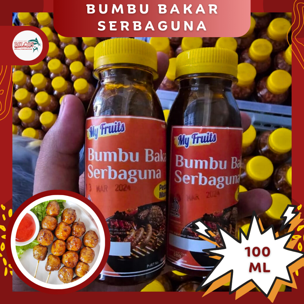 

Bumbu Bakar Serbaguna / Bumbu Bakar Pedas Manis 100ml Untuk Tahun baru