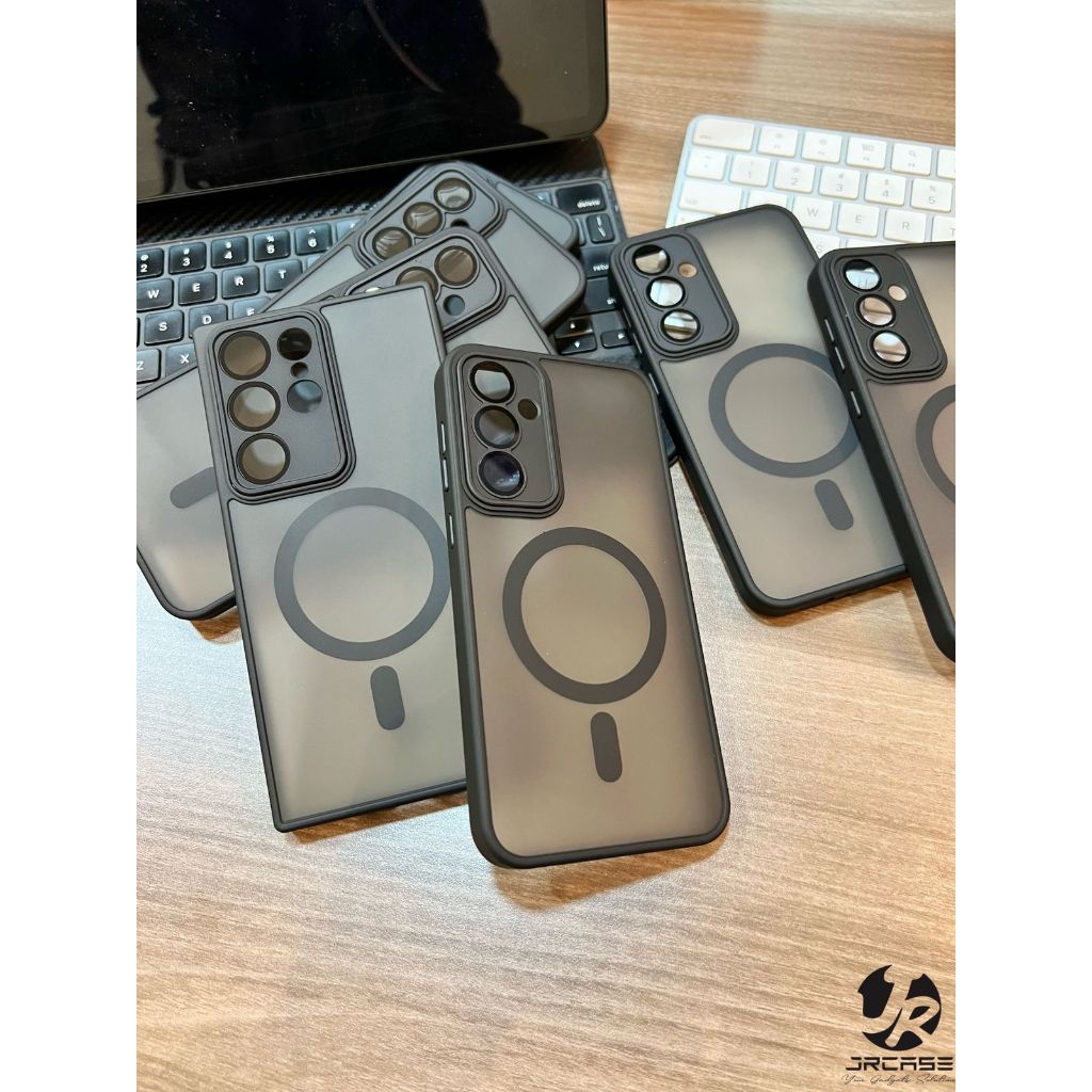 Premium Case MagSafe Black Doff Samsung S25 S25+ S25 ULTRA S24 S24+ S24 FE S24 ULTRA S23 S23+ S23 Ul