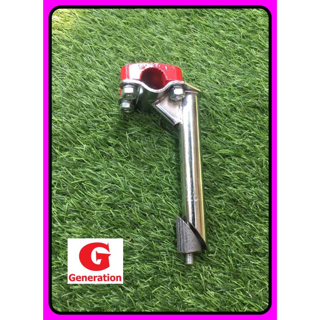 Cagak Stir / Tiang Stir Sepeda BMX / Setir / Stang / Stem Steam Stir Merah Tiang cagak setir stang s