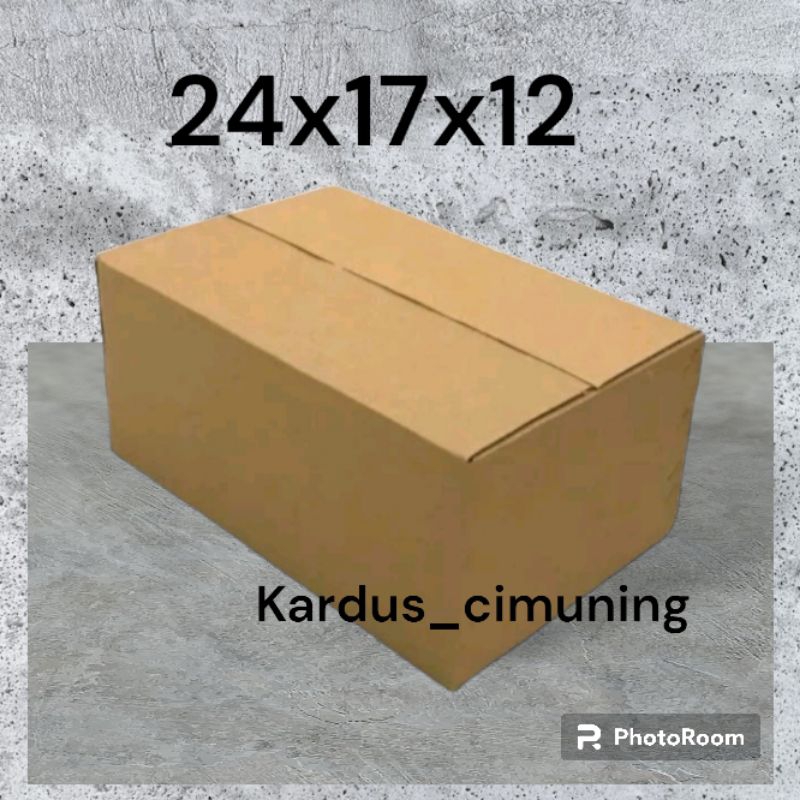 

kardus box packing 24x17x12