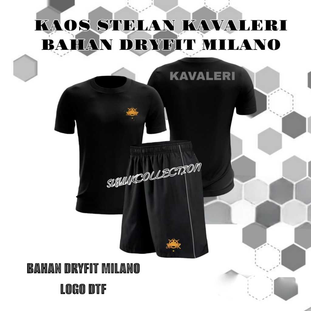 KAOS SETELAN KAVALERI/ JERSEY KAVALARI/ COD