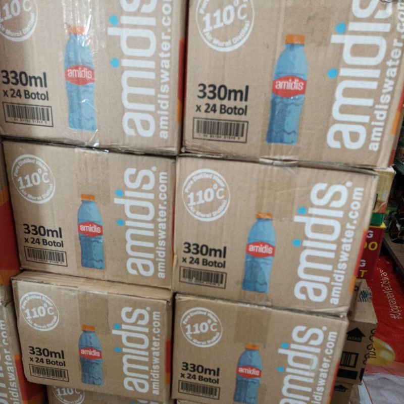 

Air Minum Dalam Kemasan AMIDIS 330 ML - 1 dus isi 24 Botol