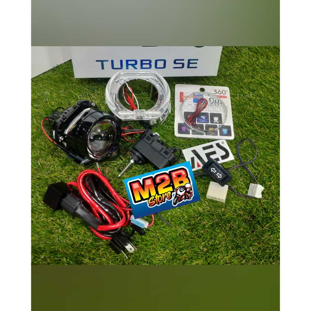 PAKET Biled Projie Aes Turbo SE 2,5 inch RDH Flat Mio Beat Verza Supra Vixion