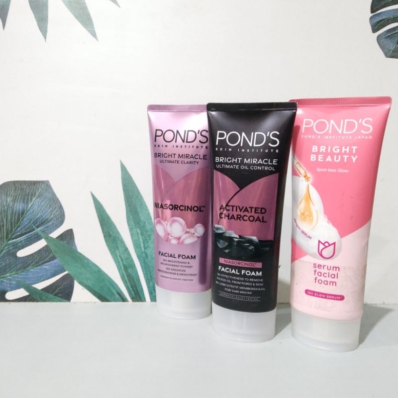 ponds facial foam/ponds facial wash/ponds sabun wajah100g