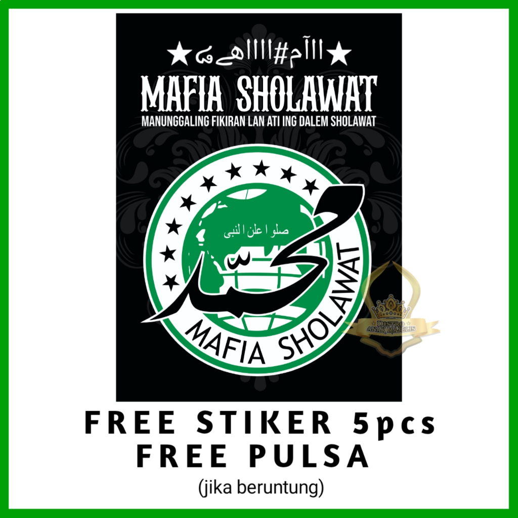 Bendera Mafia Sholawat Besar / Bendera Majelisan / Bendera Majelis Sholawat / Bendera Majelis Besar 