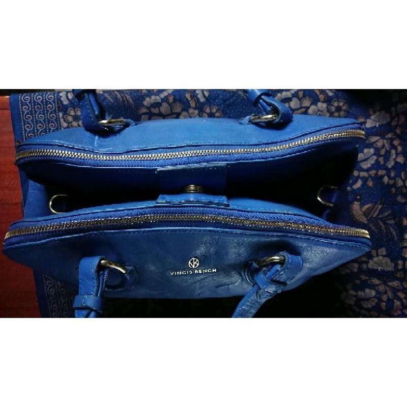 VB hand bag blue & Cambio