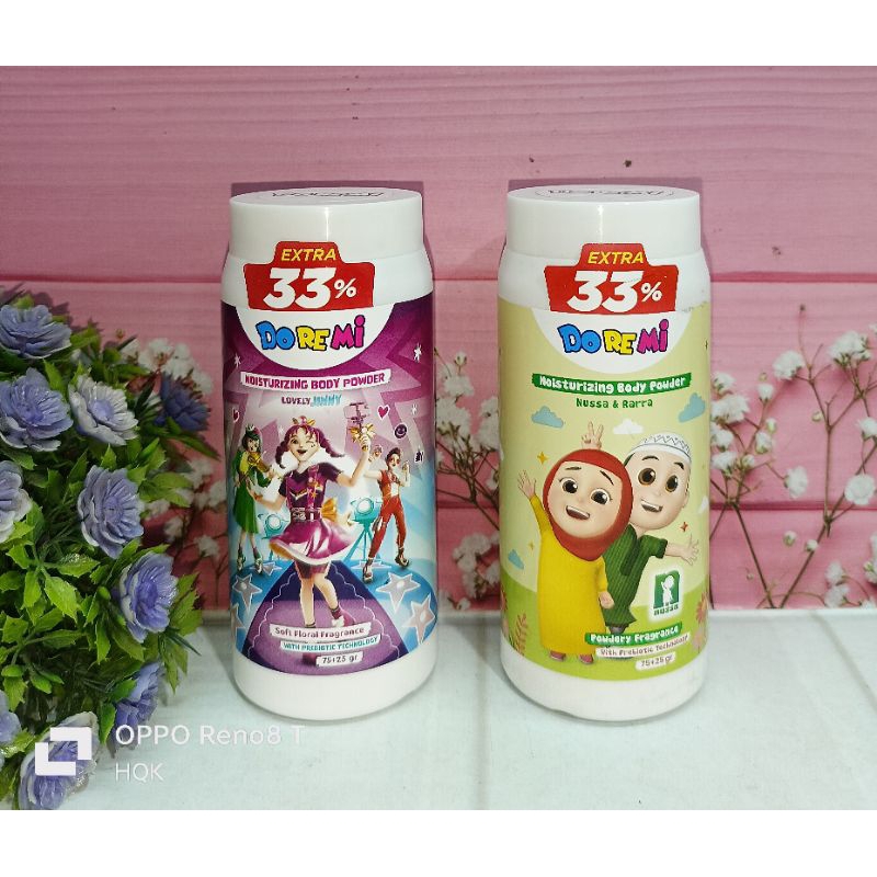 Doremi Moisturizing Body Powder 75+25gr