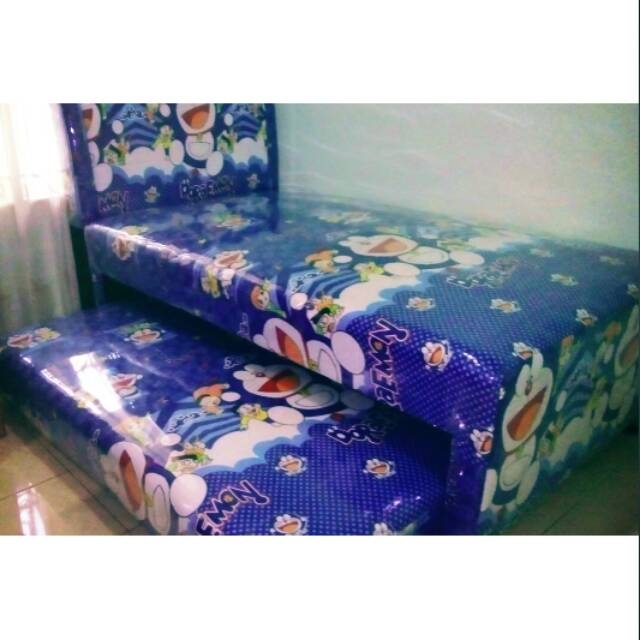 TERMURAH  Bed Dorong Ekononis 4kaki