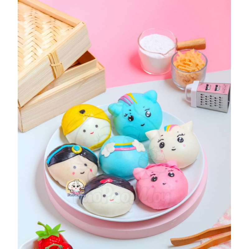 

Bakpao Karakter Paopaomoy Frozen isi Cokelat