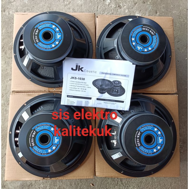 Speaker 10 Inch JK coustic JKS 1030