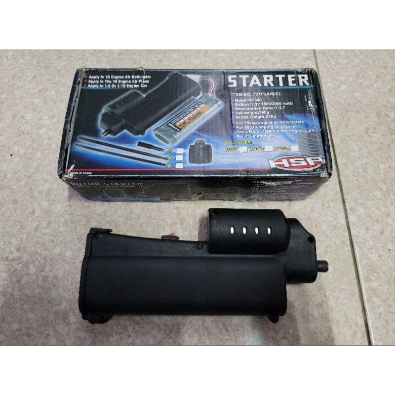 stater Rc nitro HSP mesin stater rc engine