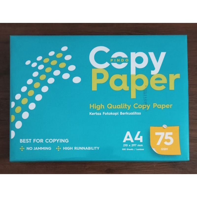 

Kertas HVS A4 75gr Copy Paper
