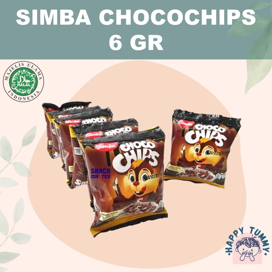 

Simba Choco chips 6 gr. RCG