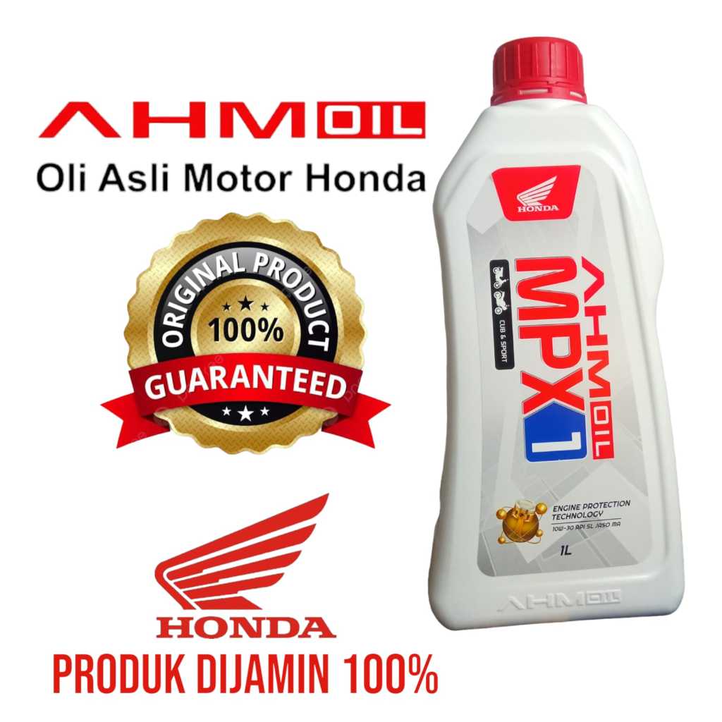 OLI AHM MPX1 1L Oli Motor Honda MPX1 1000ml