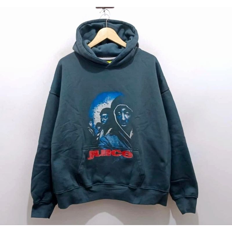Hoodie 2pac Vintage Juice Unisex Blueblack