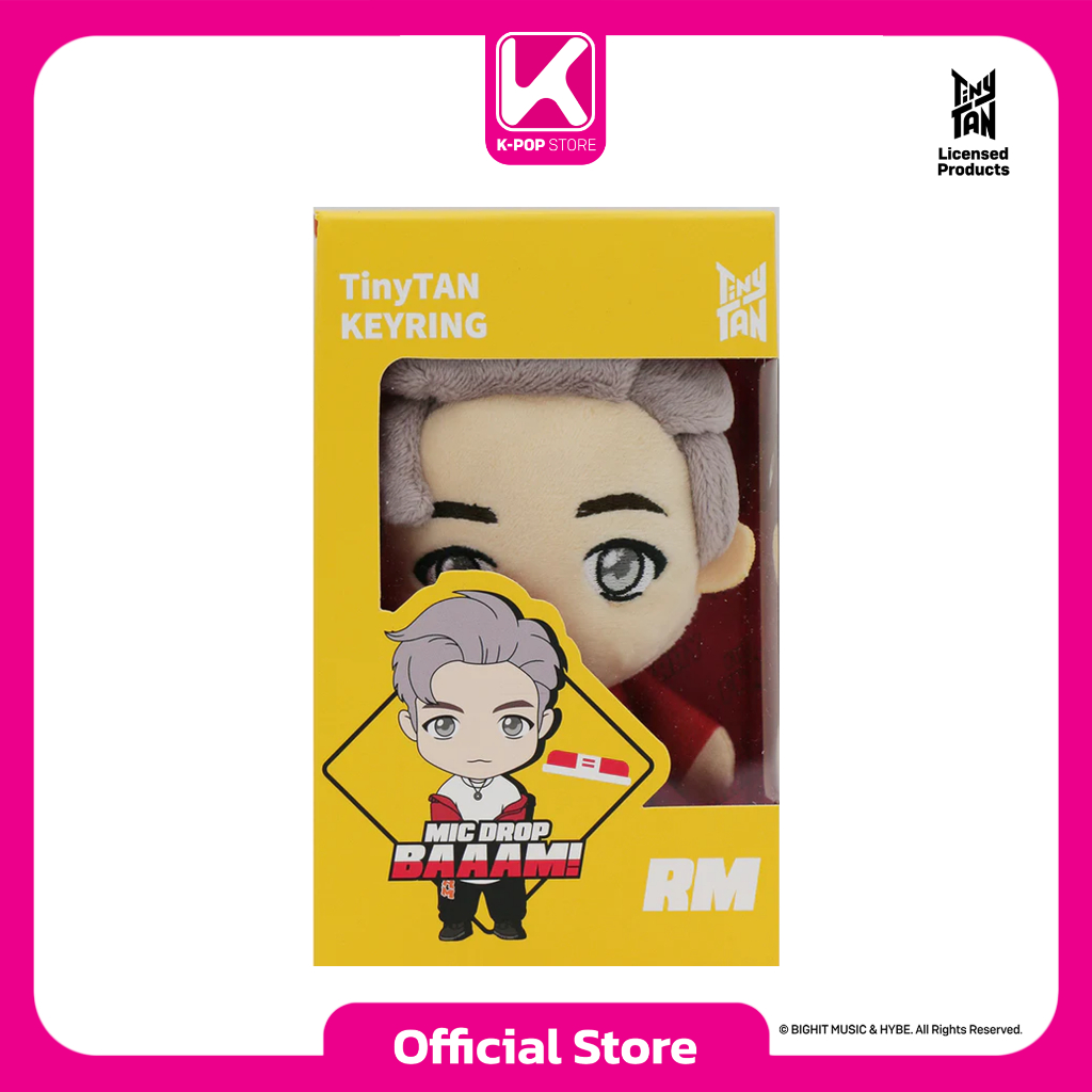 BTS Mic Drop Keyring Doll TinyTan Ofiicial - RM