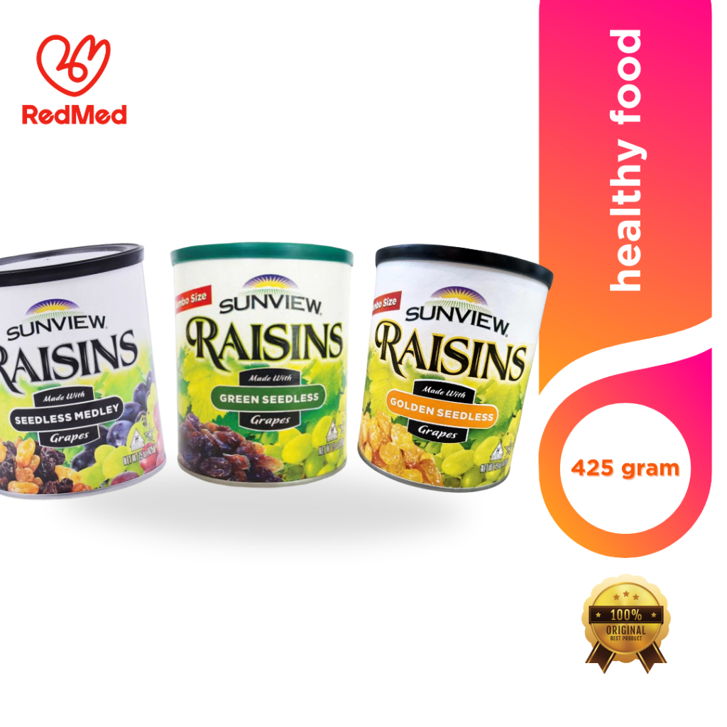 

SUNVIEW ORGANIC RAISIN SEEDLESS 425GR