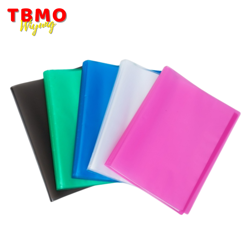 

TBMO Bantex Trendy Display Book Folio F4 20 Pocket Clear Holder - 3393