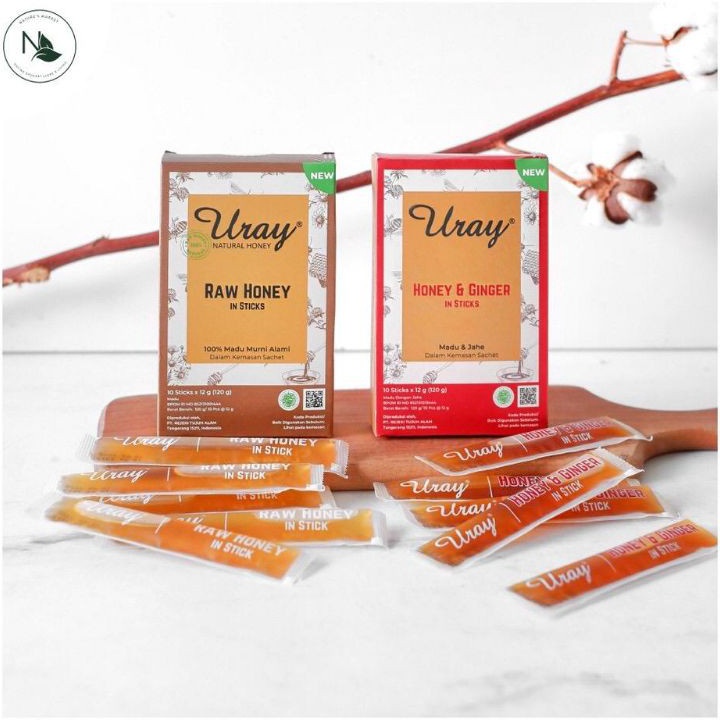 

Seller Madu Uray Stick Sachet 10 stick x 12 gram Raw Honey