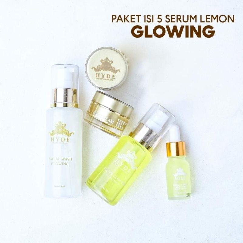 HYDE BEAUTY PAKET ISI 5 SERUM LEMON | HYDE BEAUTY | HYDE BEAUTY SKINCARE | SKINCARE HYDE