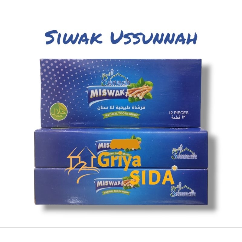 Siwak Us sunnah ussunnah 1box SIWAK MISWAK siwak kecil harga grosir