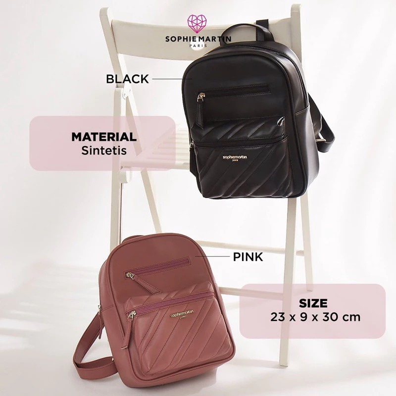 TAS PUNGGUNG WANITA CAPRIOLLA BACKPACK SOPHIE MARTIN