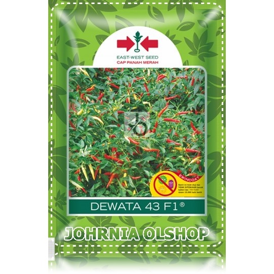 Johrnia 25 Benih Biji Cabe Rawit DEWATA 43 F1
