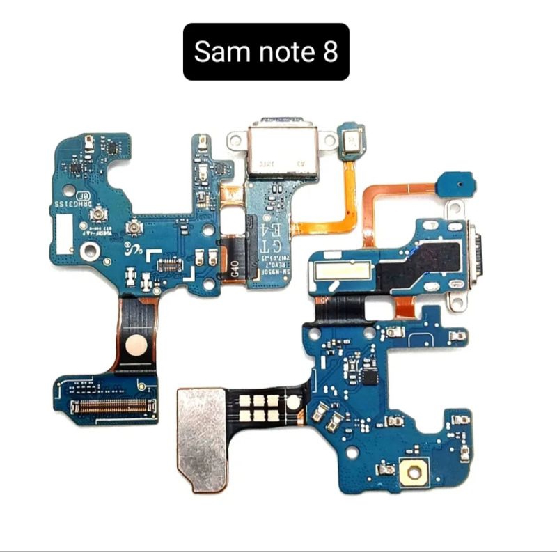 papan cas Samsung note 8 N950F pcb konektor charger board mic ORI + IC