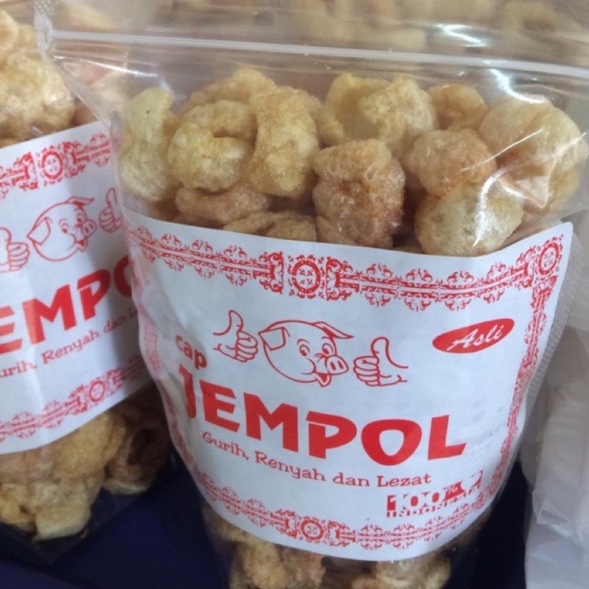 

Ready Stock Kerupuk Babi CAP JEMPOL (ASLI)