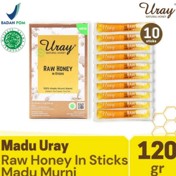 

Ready Stok MADU URAY STICK SACHET ASLI MURNI | GINGER MADU HUTAN NUTRISI NATURAL HONEY